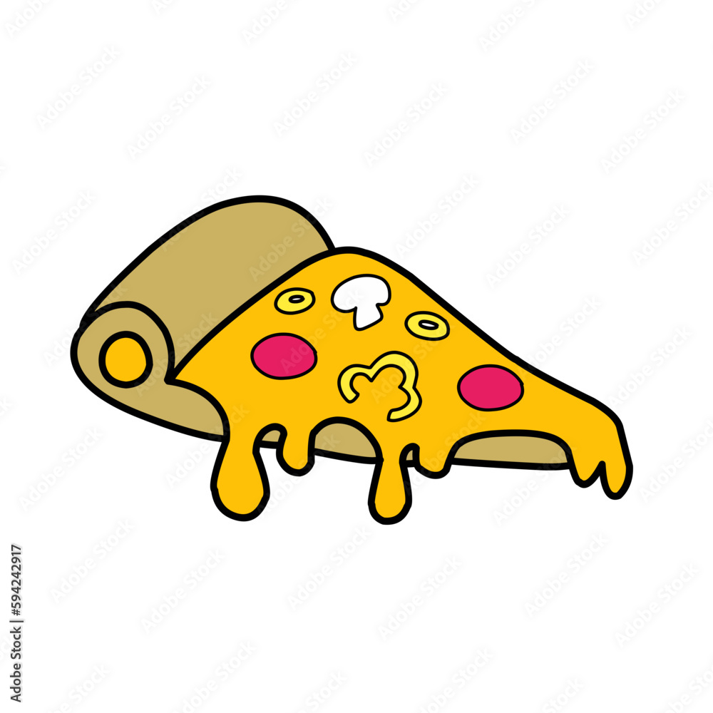 Fototapeta premium pizza food meal 