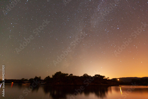 Fethiye   l  deniz   astrophotography   Milky Way and meteor shower .