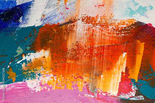 abstract oil paint texture on canvas, background
