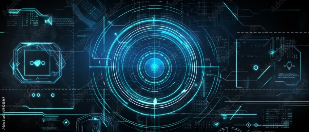 Hud digital Texture Background, Board, Poster, Banner Background Created with generative AI tools Hud digital Texture Background, Board, Poster, Banner Background Created with generative AI tools