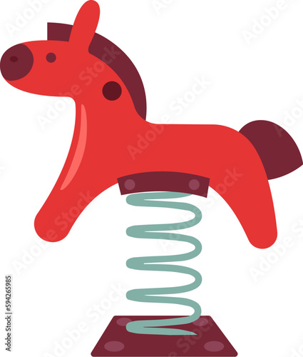 Horse Spring-Rider Swing