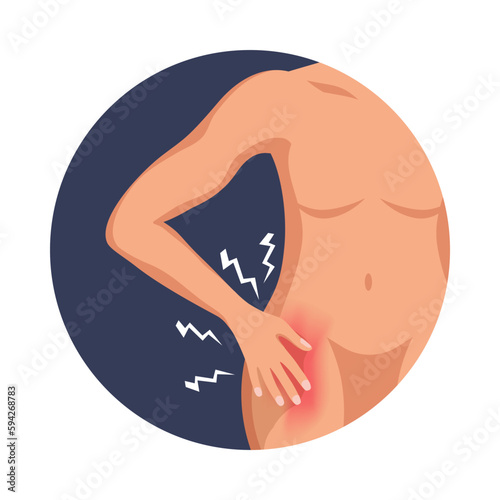 Hip Injury Icon