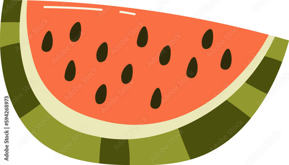 Watermelon Fruit Slice Watermelon Fruit Slice