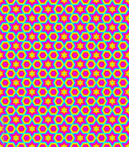 Patrone ilustrado de varios colores 3212
