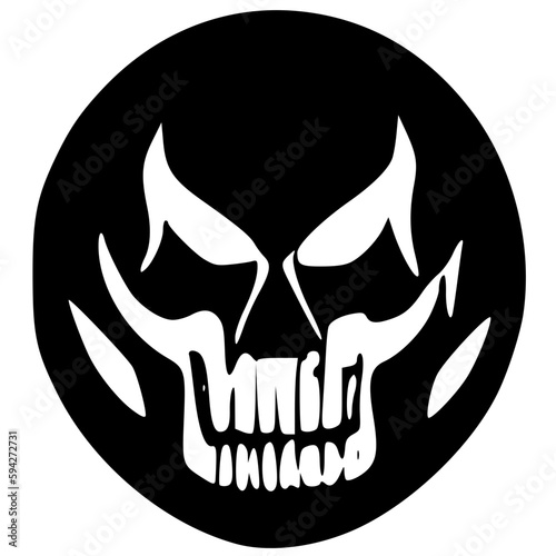 black skull icon