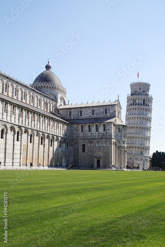 Pisa Cathedral and the Leaning Tower, Pisa, Italy