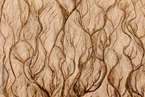 Abstract scene of sands with wavy textures, perfect for wallpapers