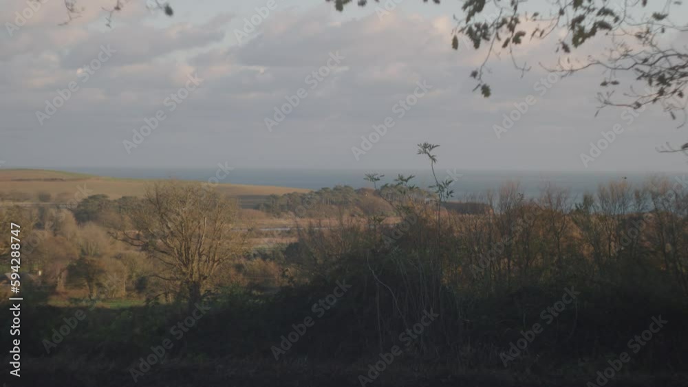 A beautiful view of the Budleigh Salterton, Devon, UK A beautiful view of the Budleigh Salterton, Devon, UK