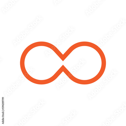 infinity logo and symbol template icons vector illustration