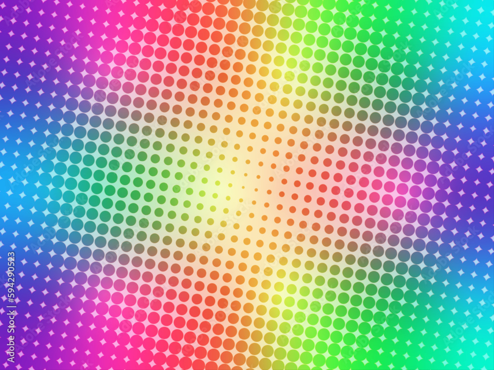 Rainbow Backgrounds (Color Halftone) Rainbow Backgrounds (Color Halftone)