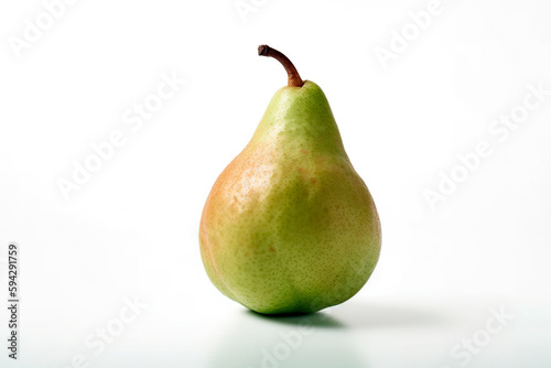 pear isolated white background