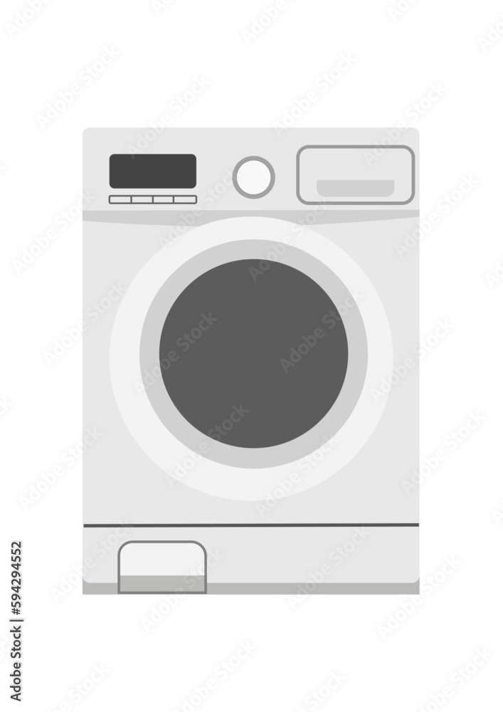 washing machine vector illustration icon 