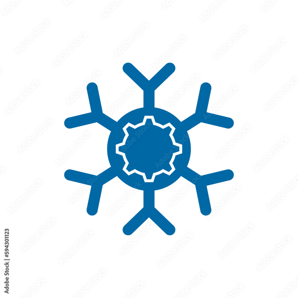 AC air conditioning repairman service logo design AC air conditioning repairman service logo design