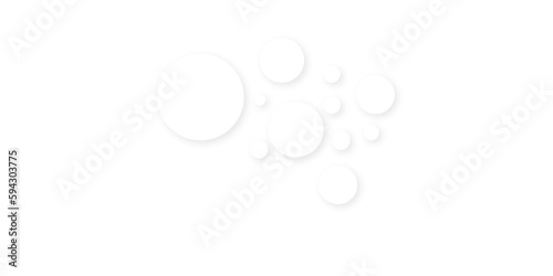 White abstract modern transparency circle presentation background. . Light circles template design. Object web design. Round shape. Abstract white background with circles and rings in modern design.