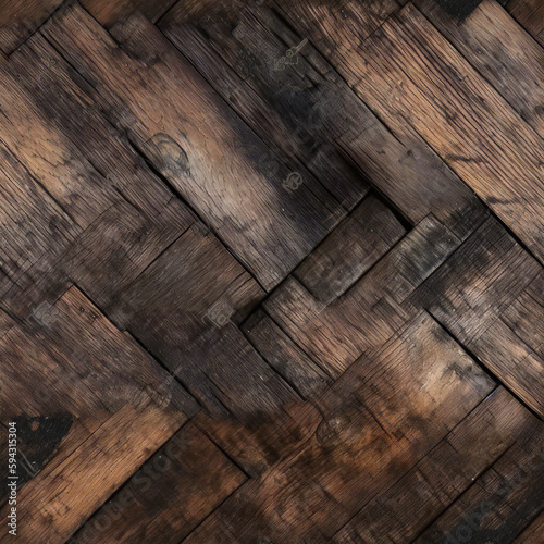 Seamless wood floor pattern