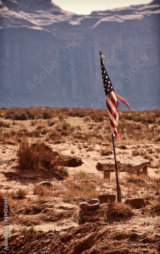 Scene in Monument Valley, Arizona