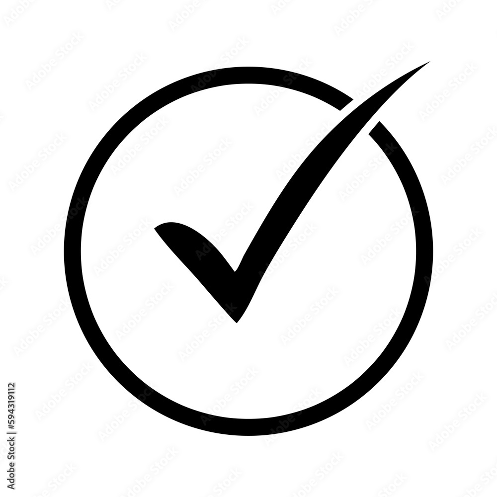 check mark icon. Tick symbol illustration on white background..eps check mark icon. Tick symbol illustration on white background..eps