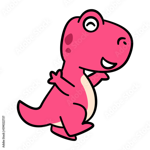 Cute Dinosaur Illustration 29