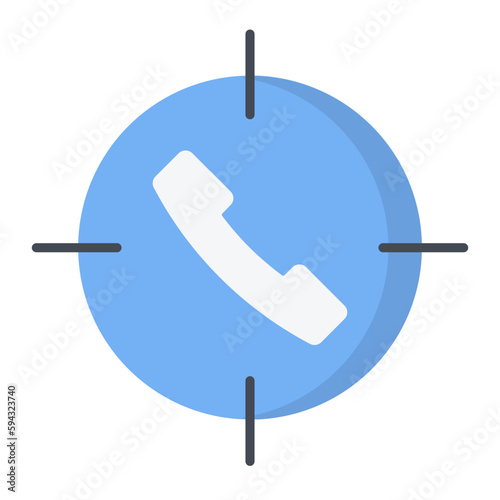 Target Audience Flat Icon