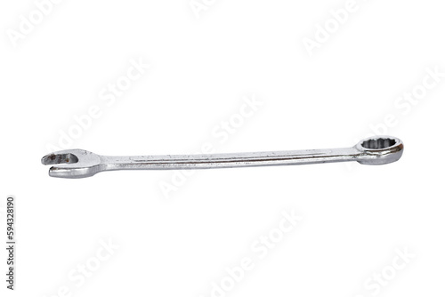 wrench for tightening nuts isolated on white background © Aimaeyed666