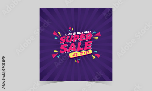 flash sale discount banner template promotion posts. sale banner template design. web banner for mega sale promotion discount sale banner. end of season special offer banner