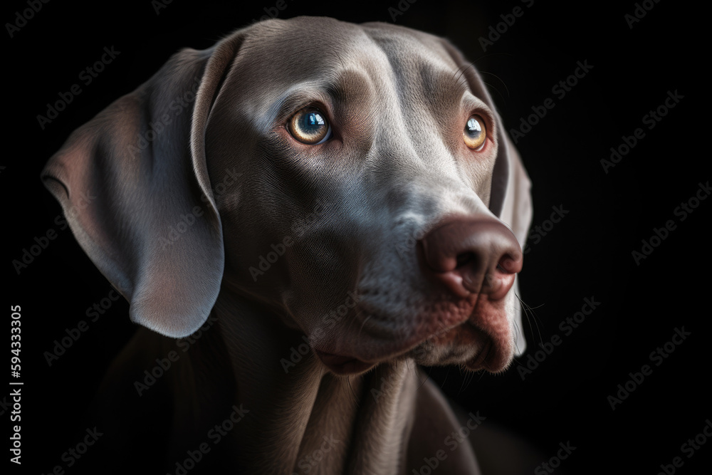 Dog portrait  - Generative AI