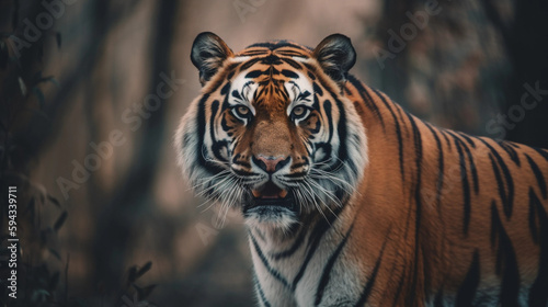 portrait of a tiger © Alex