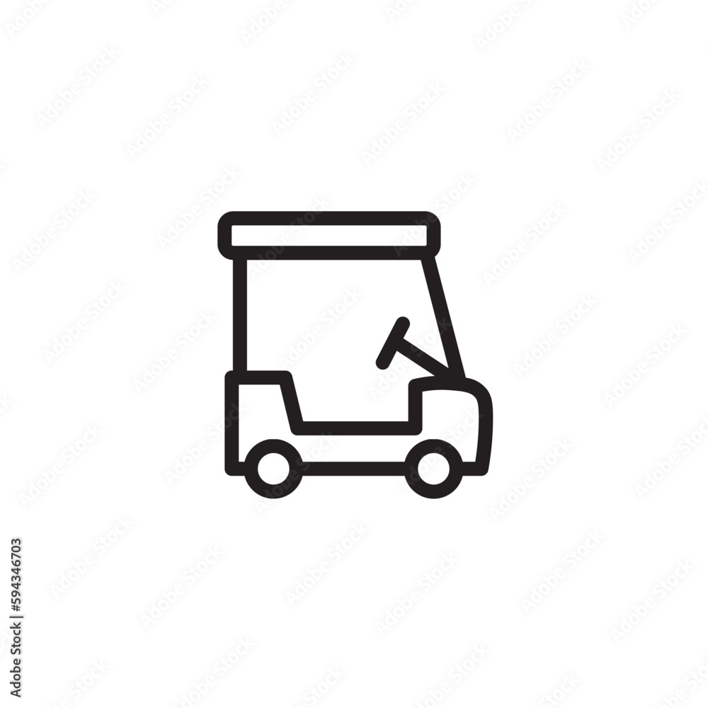 Vehicle Car Drive Outline Icon