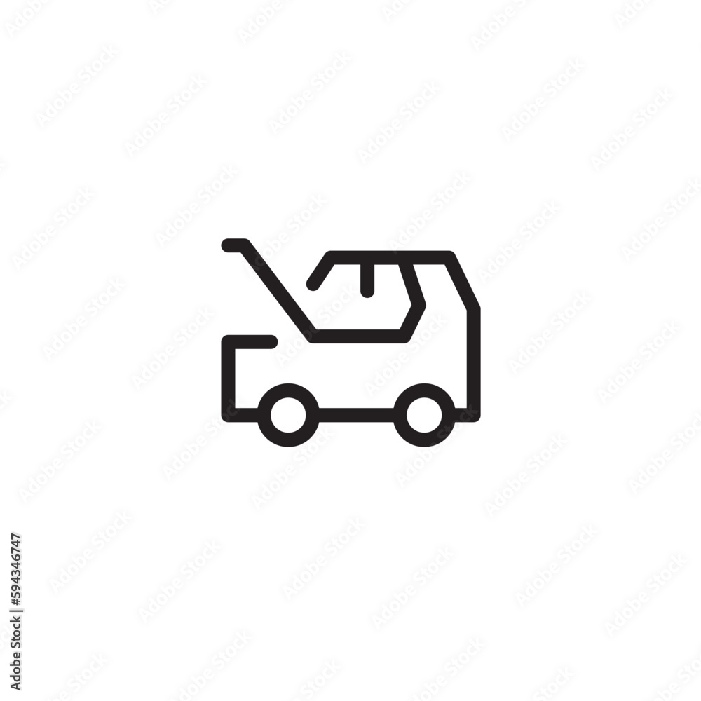 Vehicle Car Drive Outline Icon