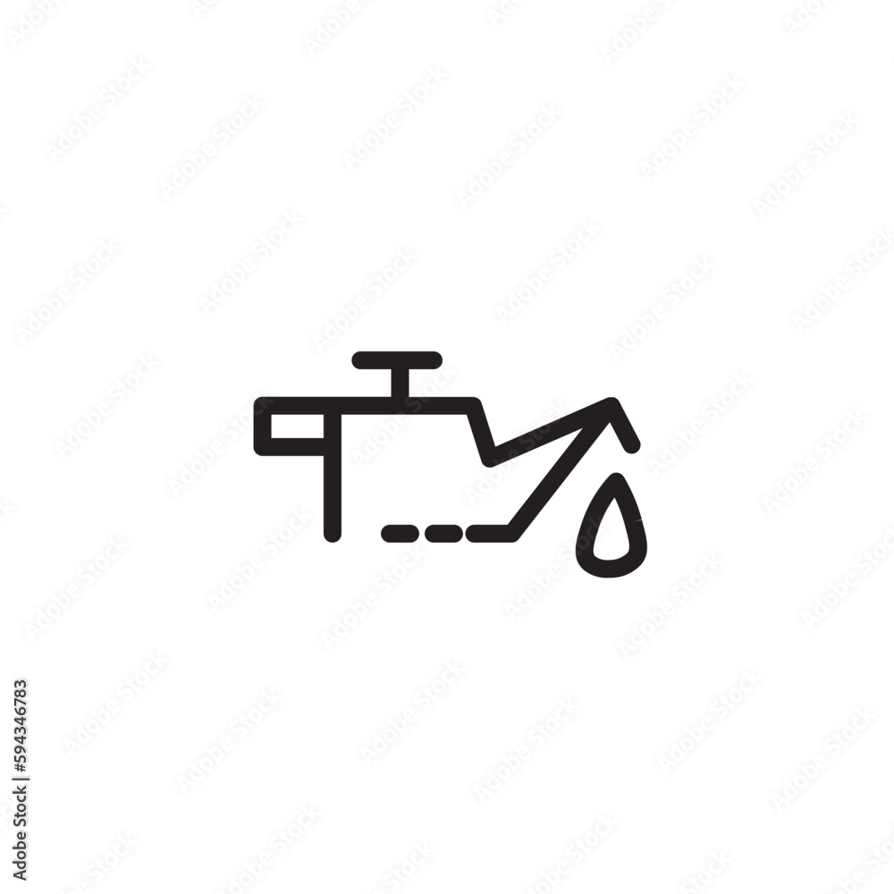 Auto Car Oil Outline Icon Auto Car Oil Outline Icon