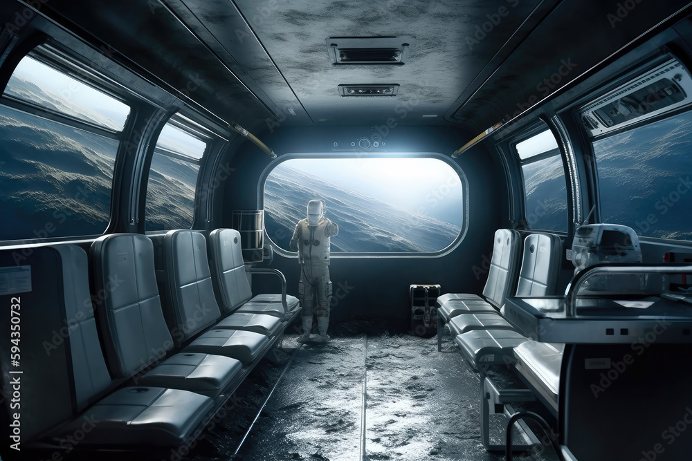 moon travel agengy, Space marketing poster. ai generative moon travel agengy, Space marketing poster. ai generative
