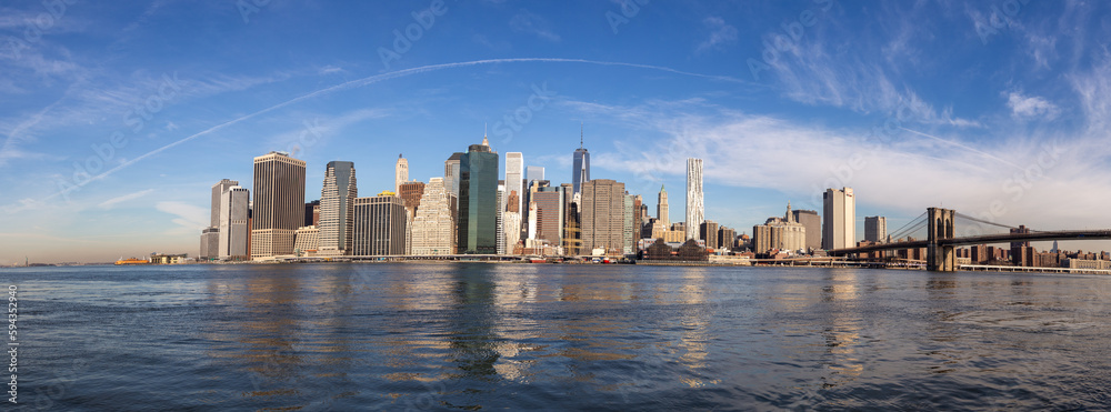 Manhattan Skyline Afternoon Manhattan Skyline Afternoon