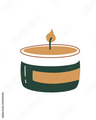Relaxing Candle illustration