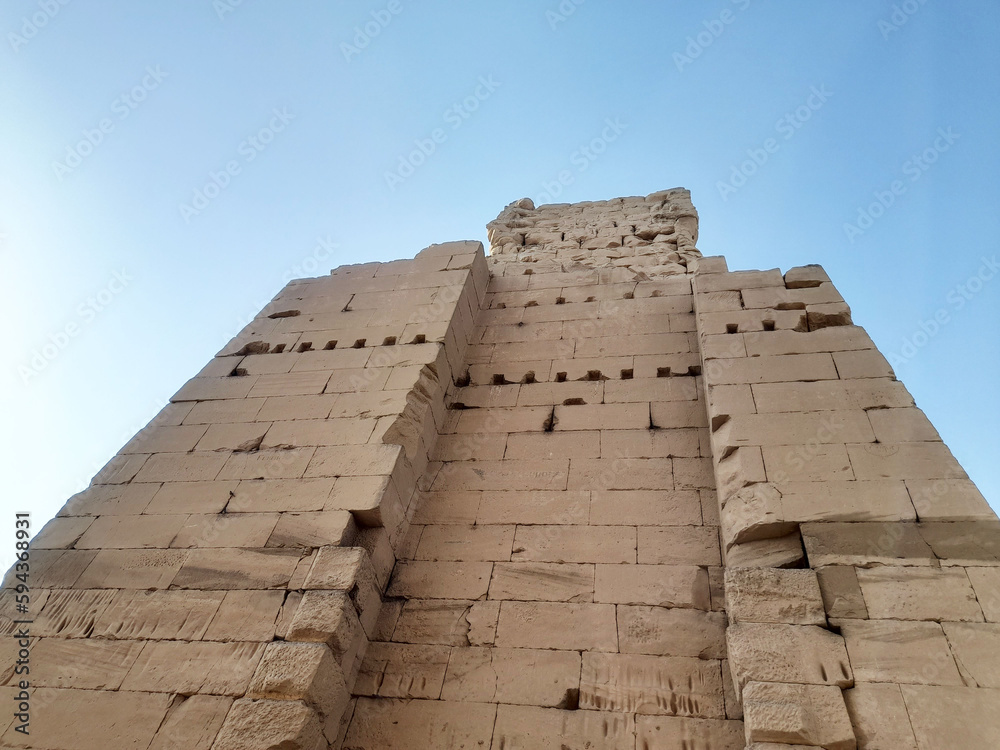 Entrance to karnak temple - Egypt