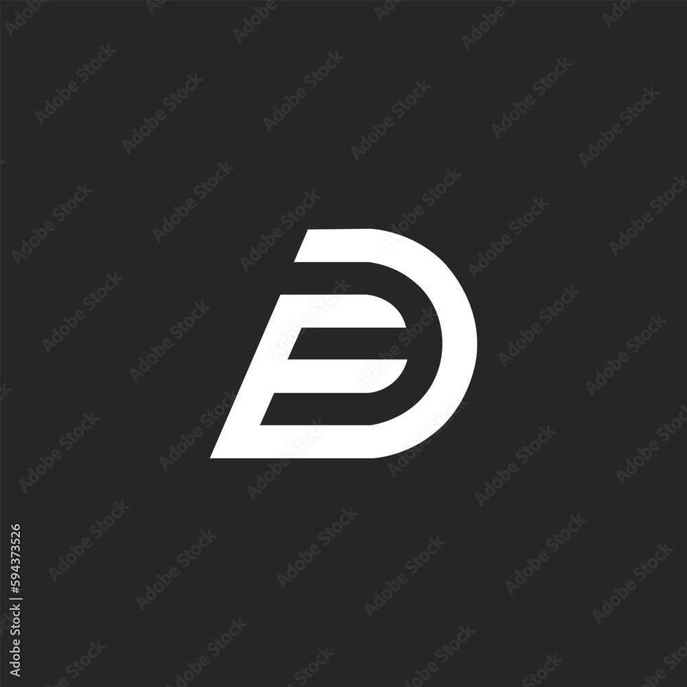 modern creative DF logo designs modern creative DF logo designs