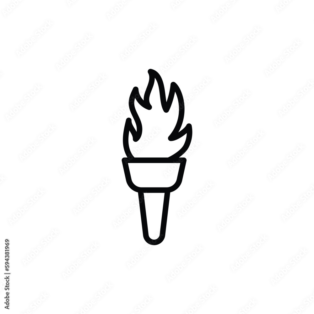 Troch icon design with white background stock illustration Troch icon design with white background stock illustration