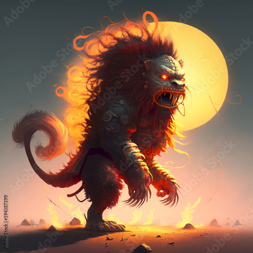 Fire Lion 5