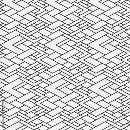 Abstract geometric seamless pattern.