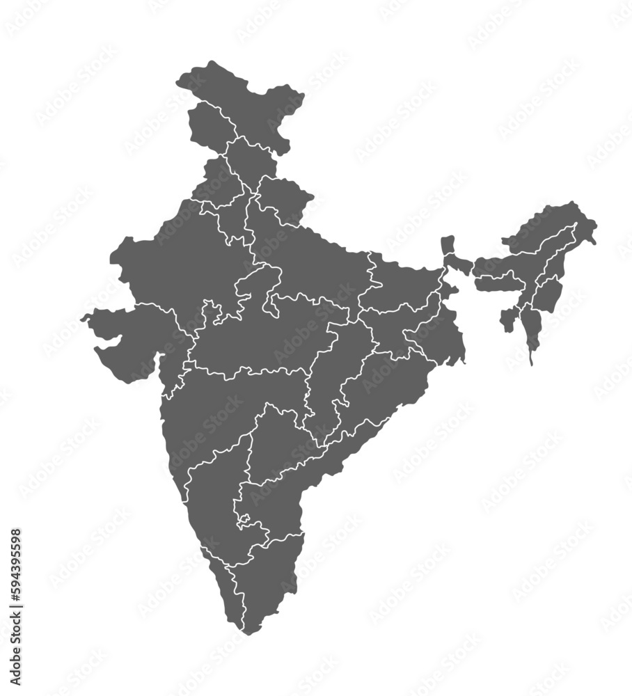 Obraz premium Map of India