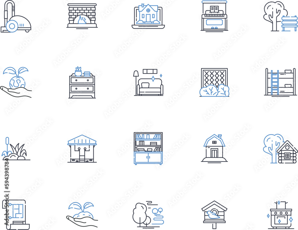 Domestic retreat line icons collection. Serenity, Tranquility, Relaxation, Peacefulness, Rejuvenation, Restfulness, Seclusion vector and linear illustration. Solitude,Comfort,Coziness outline signs Domestic retreat line icons collection. Serenity, Tranquility, Relaxation, Peacefulness, Rejuvenation, Restfulness, Seclusion vector and linear illustration. Solitude,Comfort,Coziness outline signs