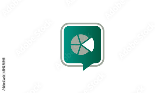 Free Download Pie chart icon, Business, financial report research, data analysis sign, symbol, logo, vector illustration - GFXLoad