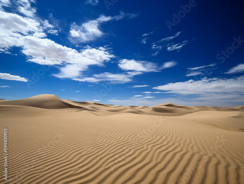 Desert Sand Dunes | Generative AI