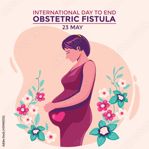 International Day to End Obstetric Fistula Illustration