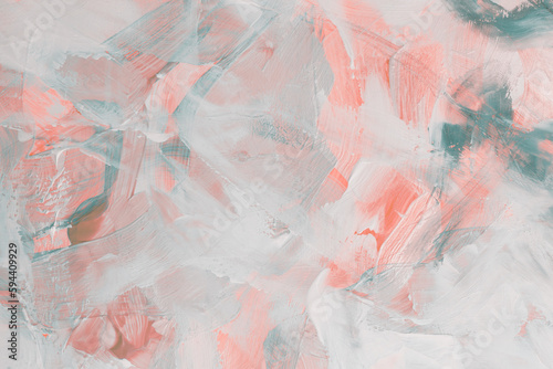 Wallpaper Mural Art modern oil and acrylic smear blot canvas painting wall. Abstract texture pastel color stain brushstroke texture background. Torontodigital.ca