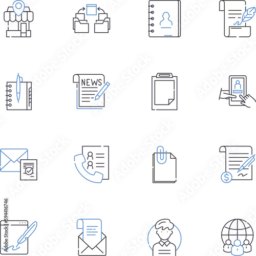 Wireless connection line icons collection. Wi-Fi, Bluetooth, Hotspot, Signal, Nerk, Router, Antenna vector and linear illustration. Modem,Transmitter,Receiver outline signs set