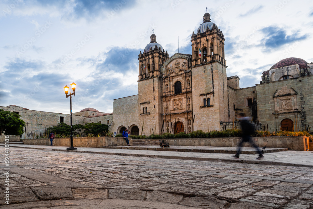 Santo Domingo Church at Dawn, Oaxaca