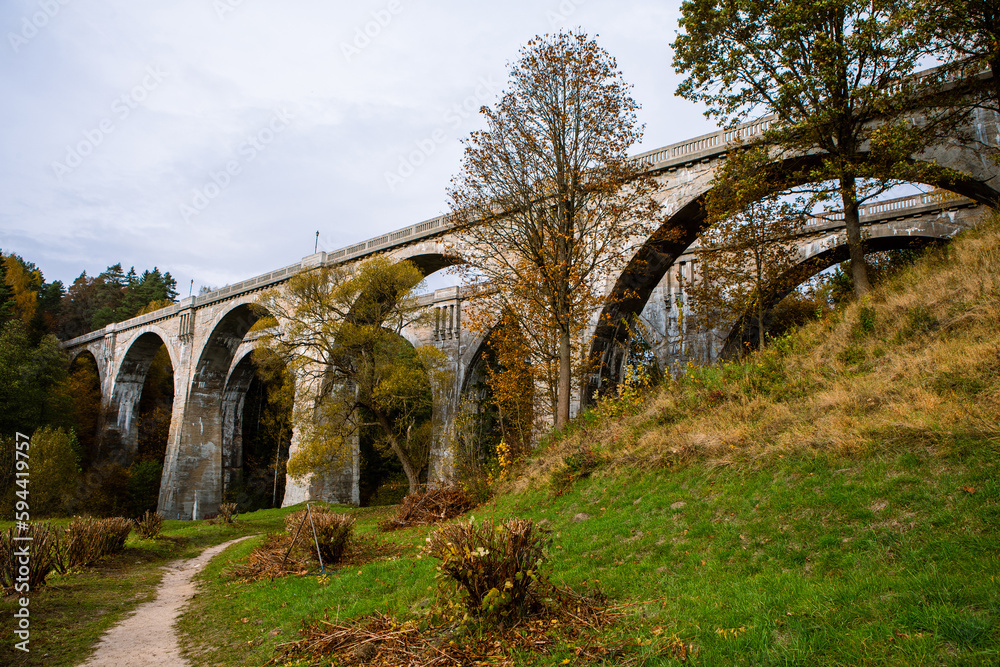 Fototapeta premium Stanczyki Bridges in Northern Poland
