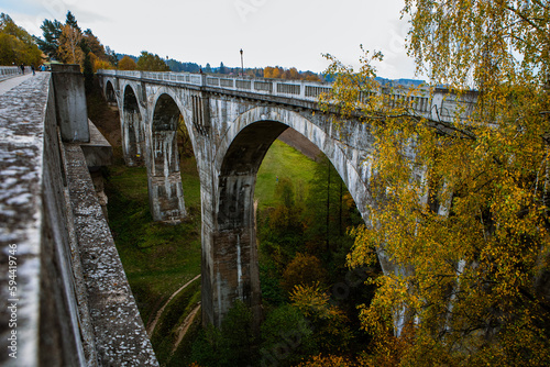 Fototapeta Naklejka Na Ścianę i Meble -  Stanczyki Bridges in Northern Poland
