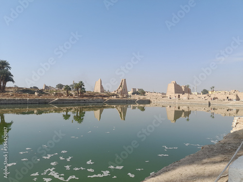 Sacred Lake of Karnak -  Egypt - Egyptian Civilization