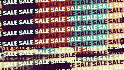 sale on tv background, sale 